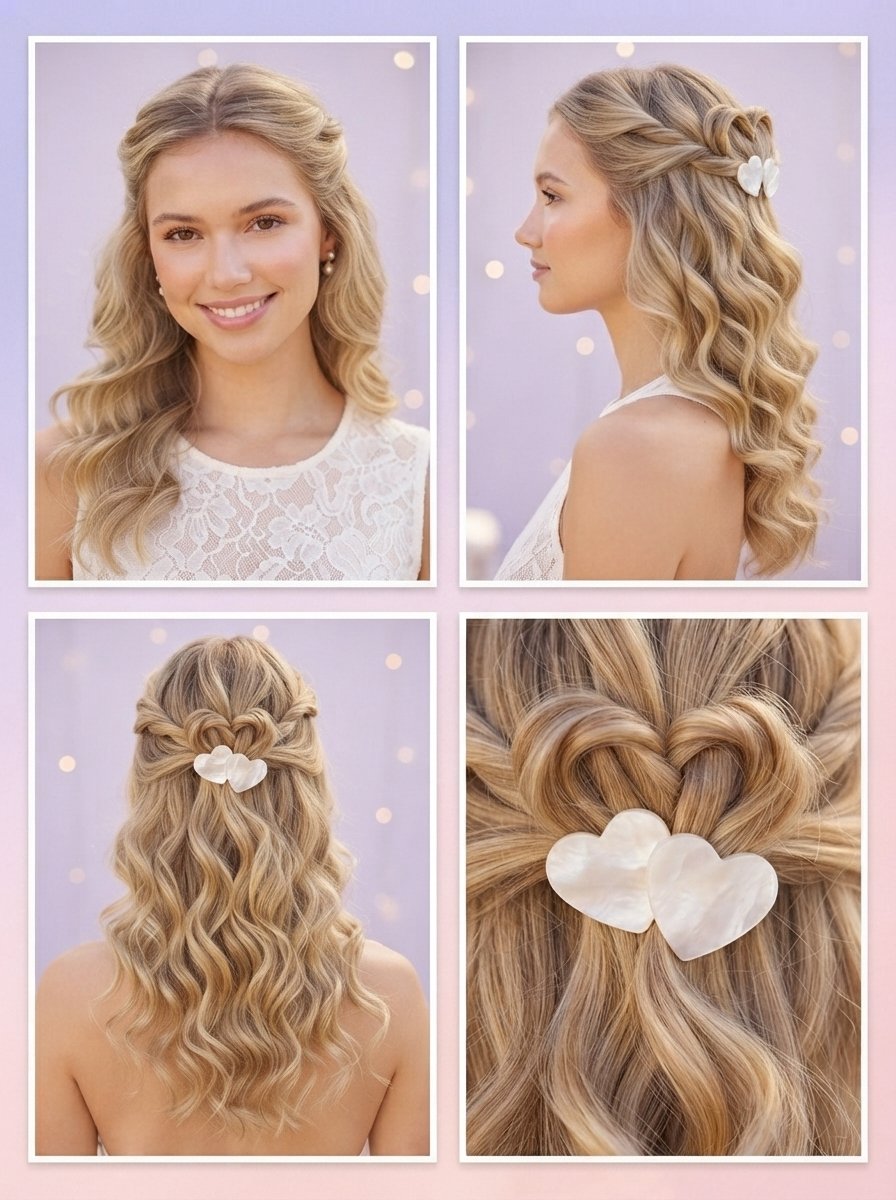 hairstyles displayed with pearl … 202608261323