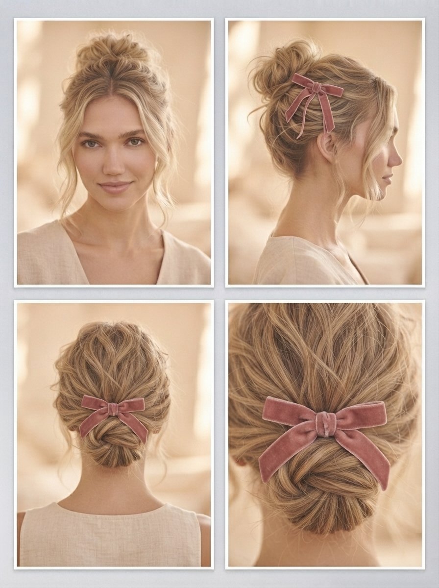 hairstyles displayed with pearl … 202608261328