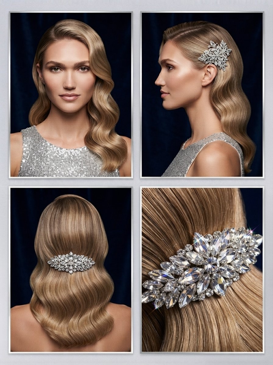 hairstyles displayed with pearl … 202608261329