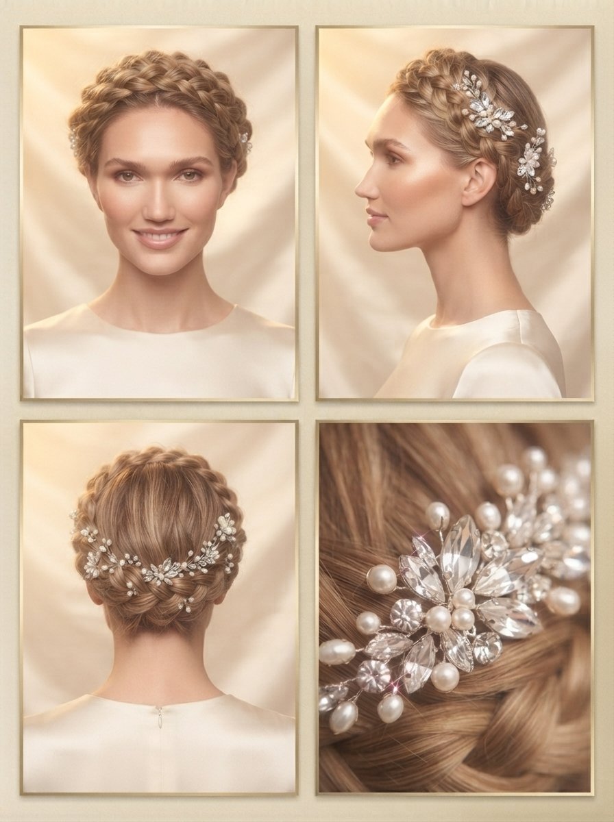hairstyles displayed with pearl … 202608261330