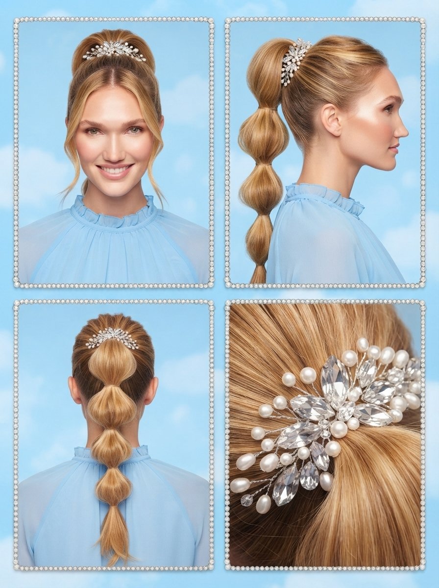 hairstyles displayed with pearl … 202608261335
