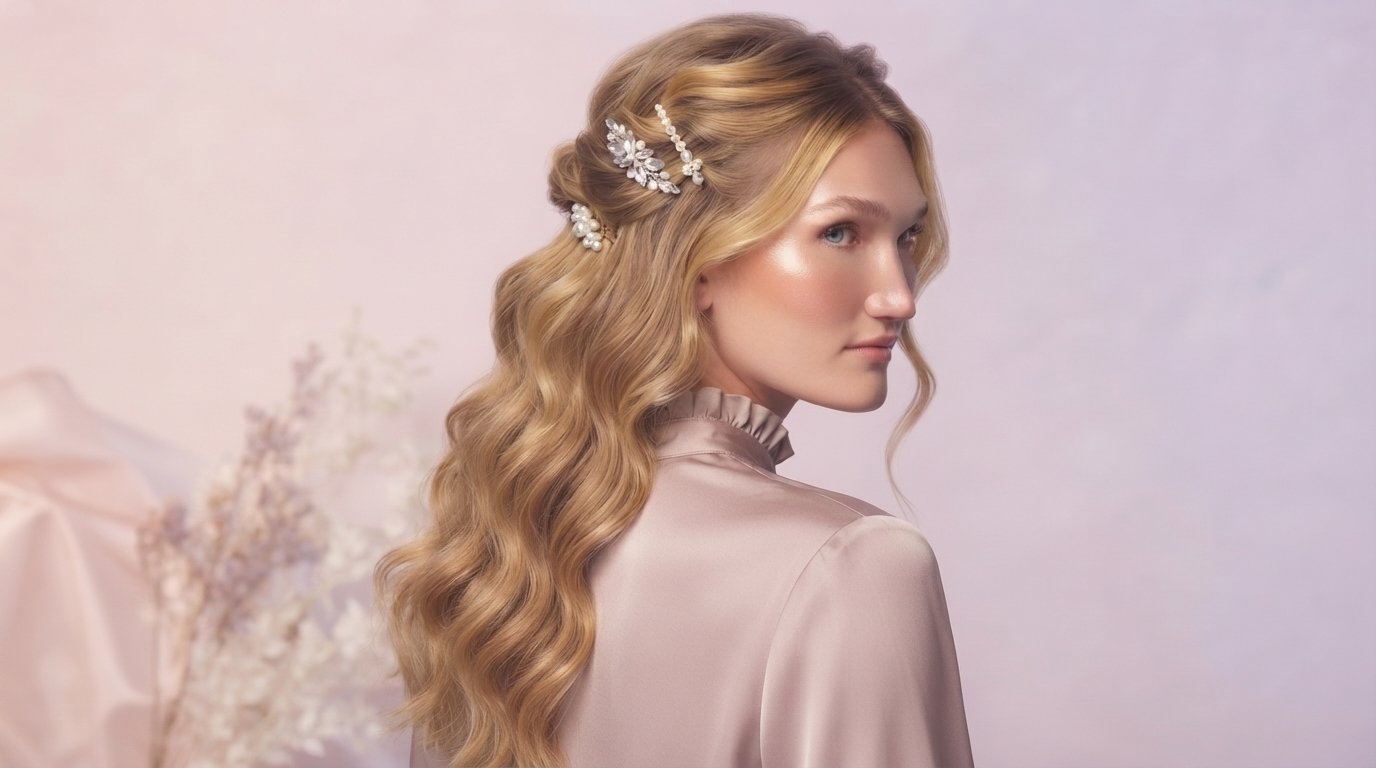 hairstyles displayed with pearl … 202608261346