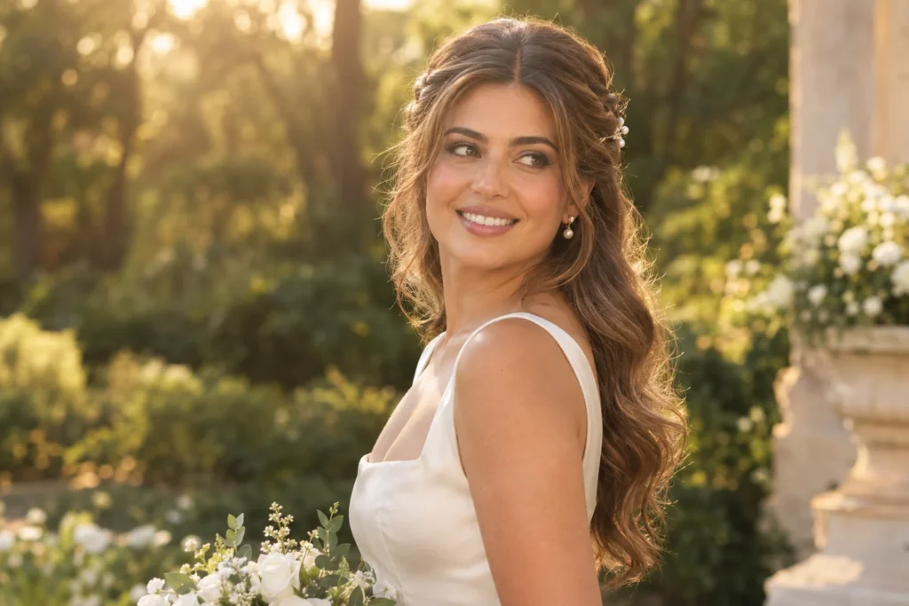 golden hour garden bride (2)
