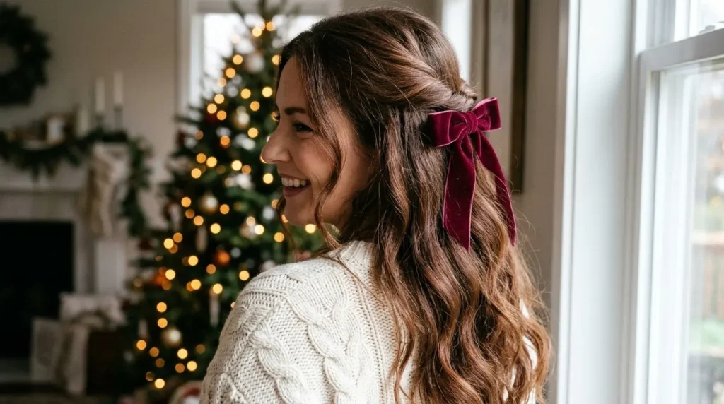 woman wearing velvet bow 20261027181416